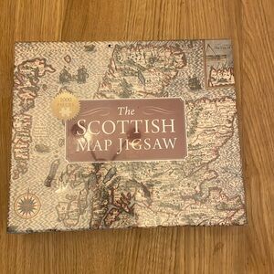The Scottish map jigsaw puzzle. Brand new and sealed.